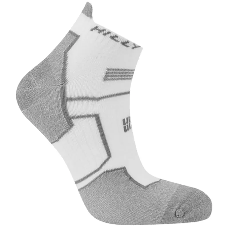 Hilly Twin Skin Socklet Med Socks White/Grey Marl-5