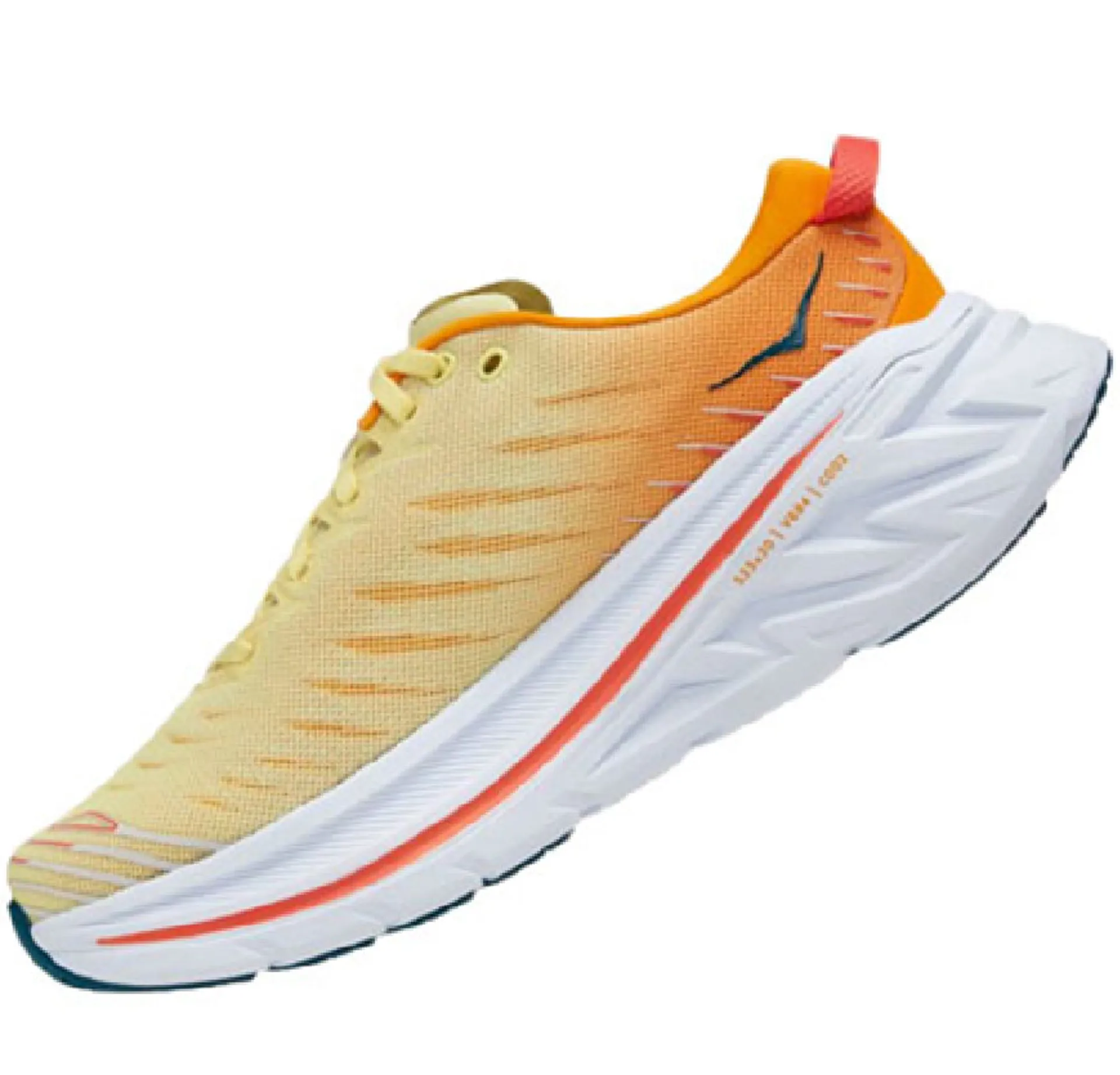 Hoka Bondi X Vibrant Fiesta-Amber-Yellow Mens 8D NWB e5fd50f9-6a6e-48f1-9789-  main image 3