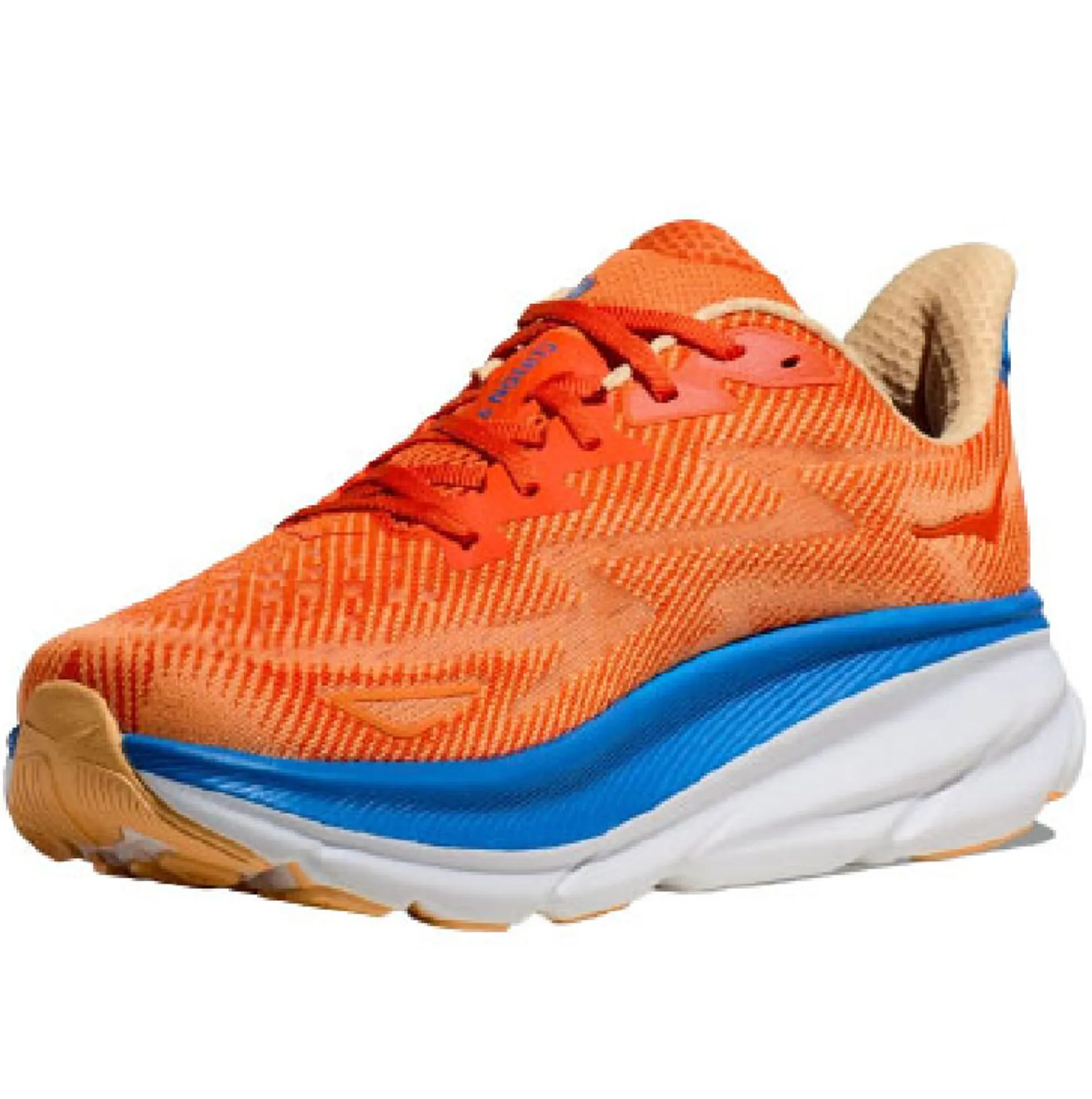 On Running Men\'s Vibrant Orange Athletic Shoes Orange Running Shoes | On United States main image 3