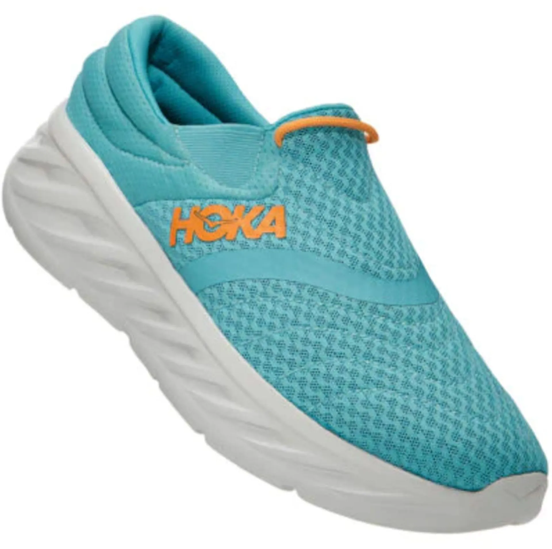 HOKA ONE ONE Ora Recovery Slides 2 EUC Mens 11 Gorpcore Recovery Cyan Blue HOKA Ora Athletic Slide - All Gender main image 3