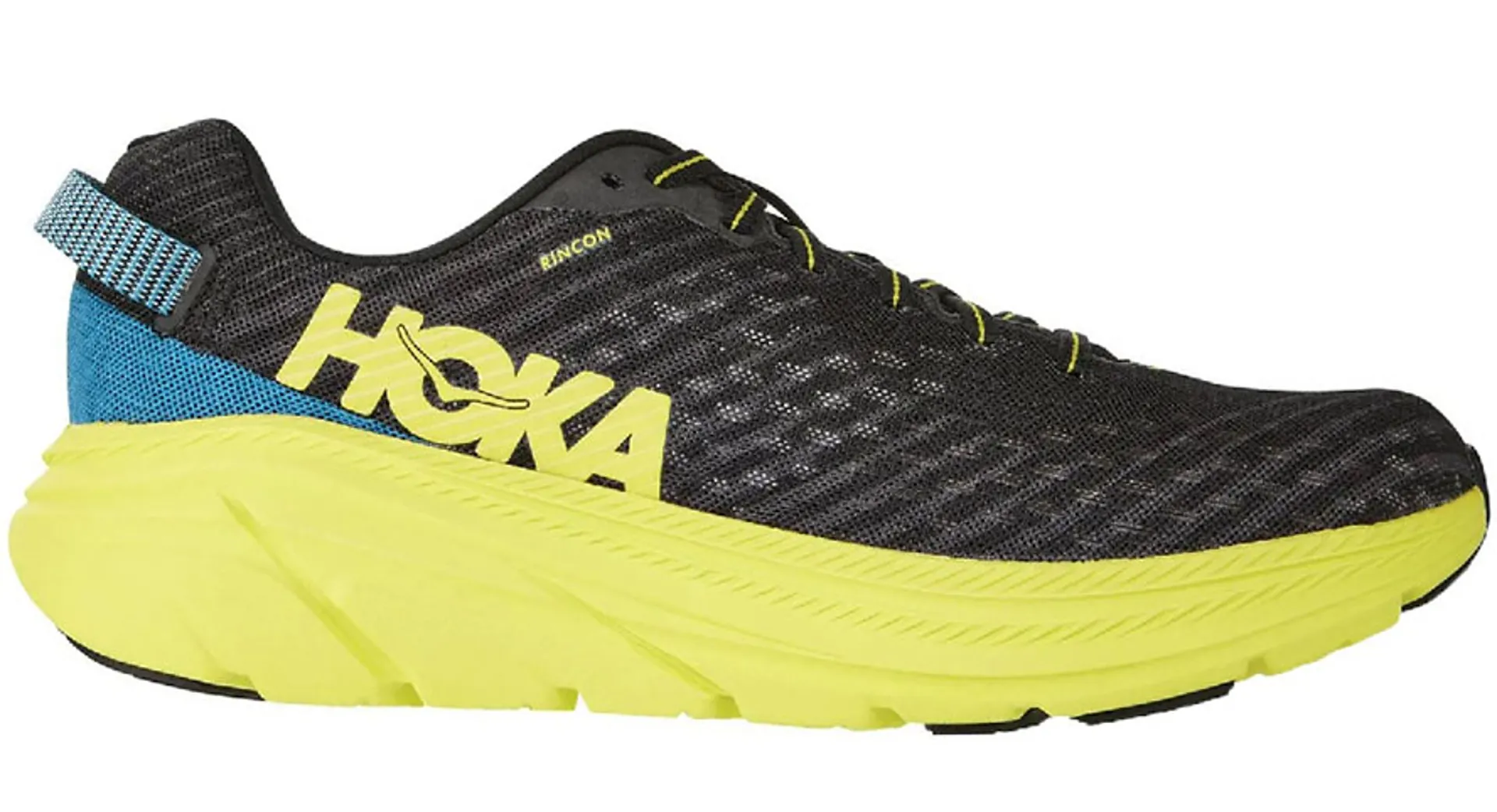 Hoka One One Men's Rincon Black/Citrus UK