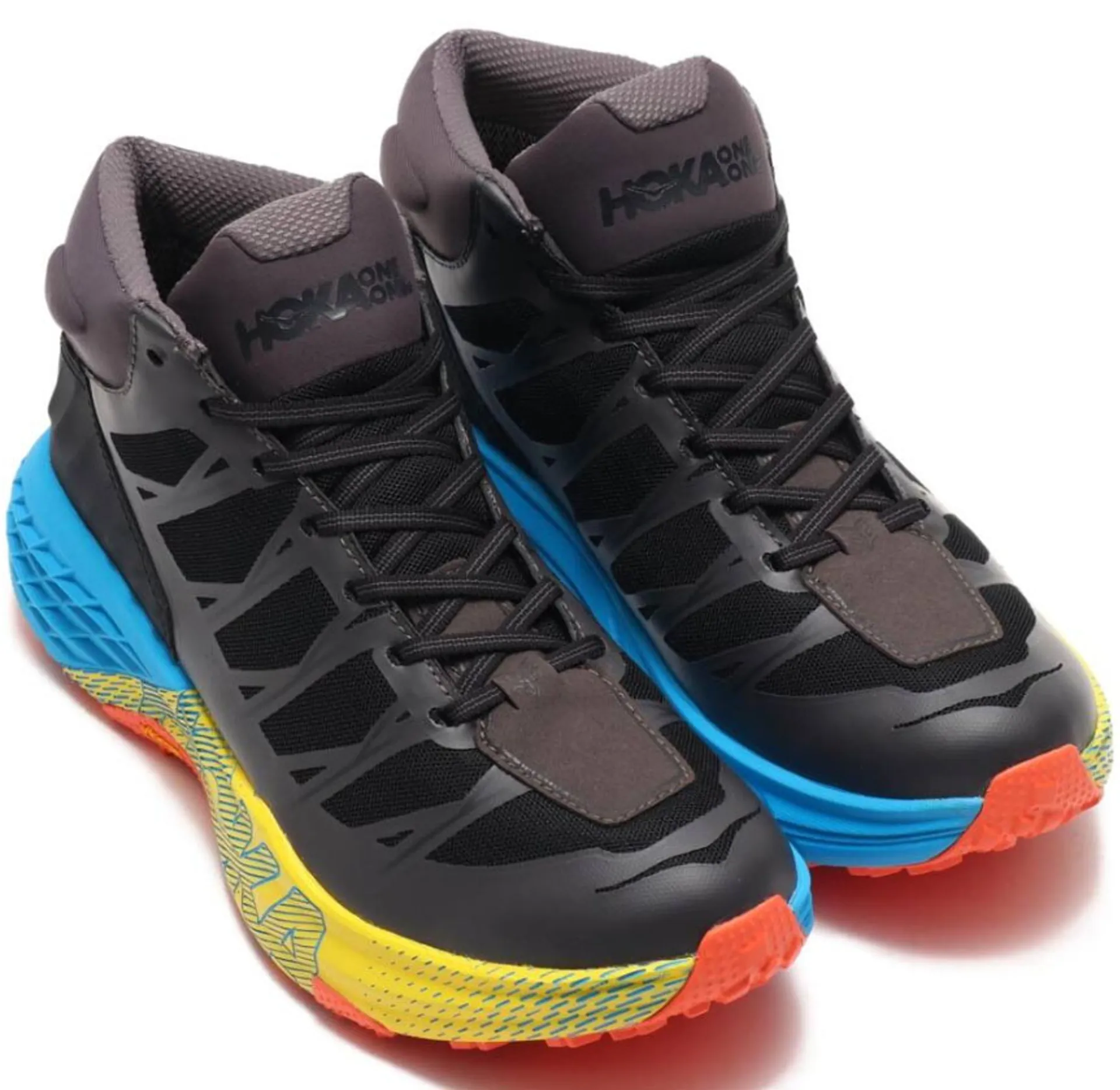 Hoka One One Men's Speedgoat Mid WP Phantom UK 10