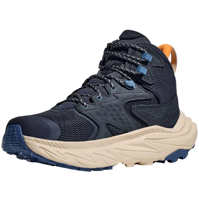 Hoka One One Men's Anacapa 2 Mid GTX Varsity Navy/Oat Milk-3
