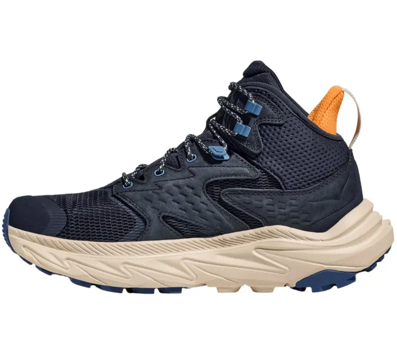 Hoka One One Men's Anacapa 2 Mid GTX Varsity Navy/Oat Milk-1