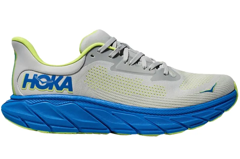 Hoka One One Men's Arahi 7 Stardust/Electric Cobalt