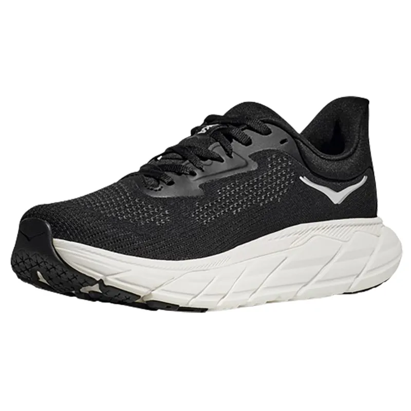 Hoka One One Men's Arahi 7 Running Shoes WIDE - Black/White-3