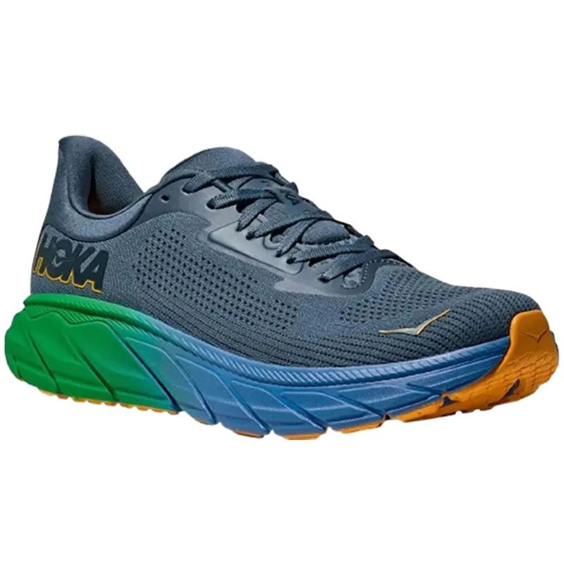 Hoka One One Men's Arahi 7 WIDE - Thunder Cloud/Stormy Skies-2