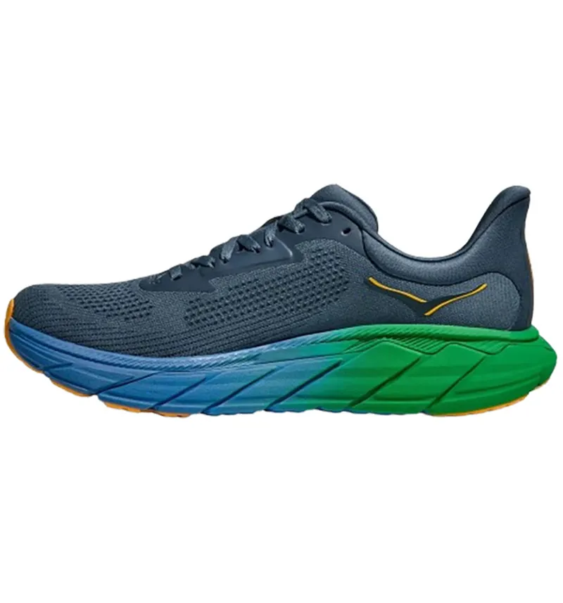 Hoka One One Men's Arahi 7 WIDE - Thunder Cloud/Stormy Skies-1