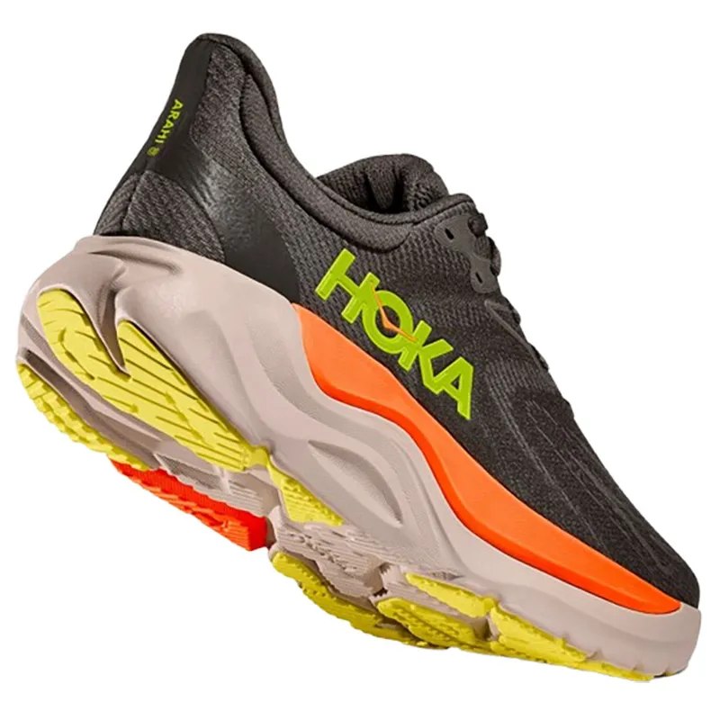 Hoka One One Men's Arahi 8 Asphalt/Gravel-4
