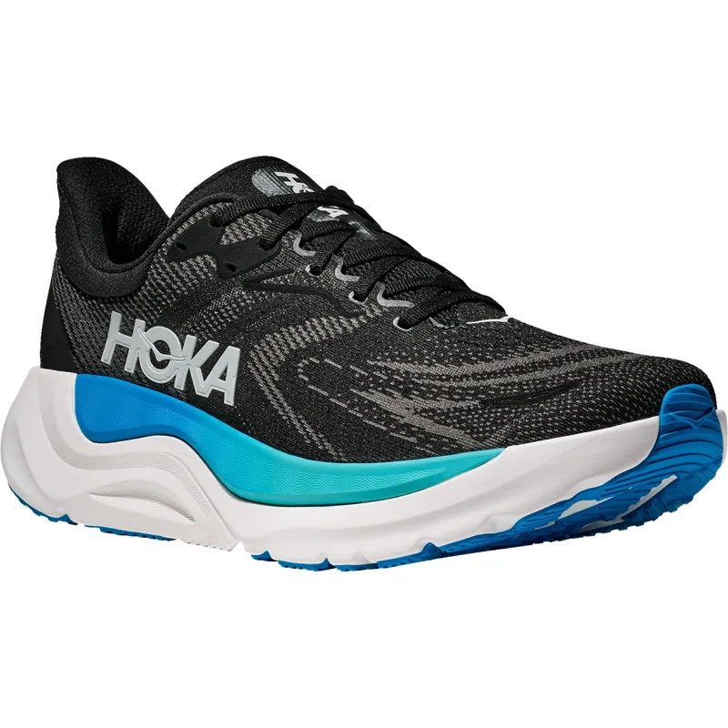 Hoka One One Men's Arahi 8 Black/Skyward Blue-2