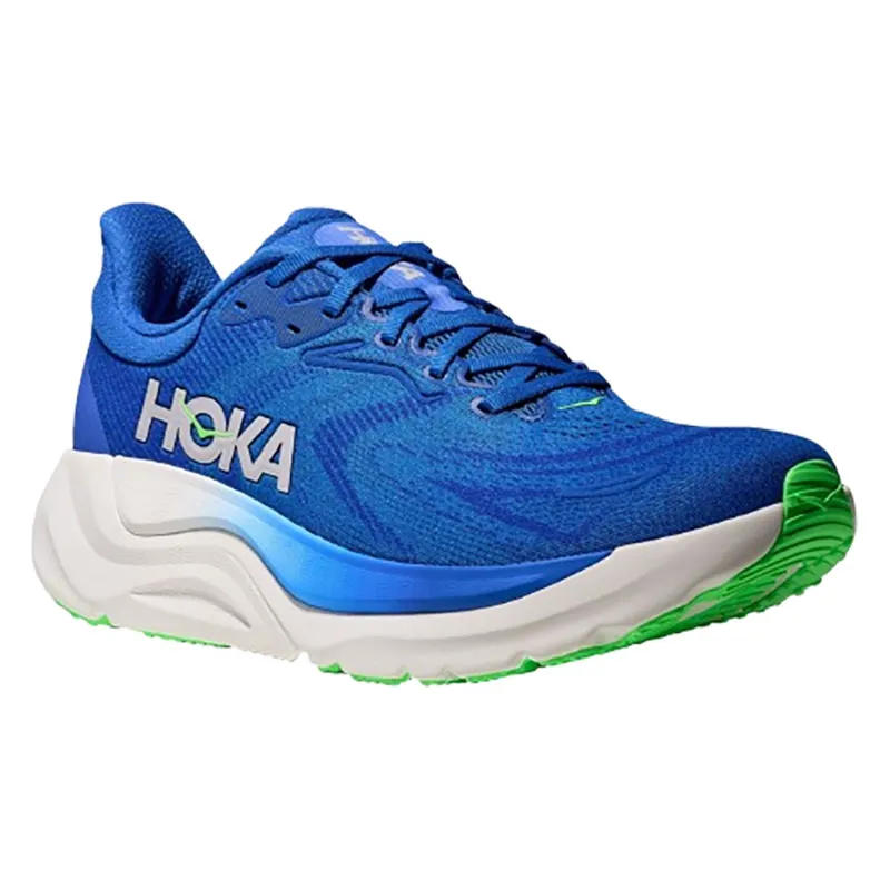 Hoka One One Men's Arahi 8 Cobalt Blue/Neon Green-2
