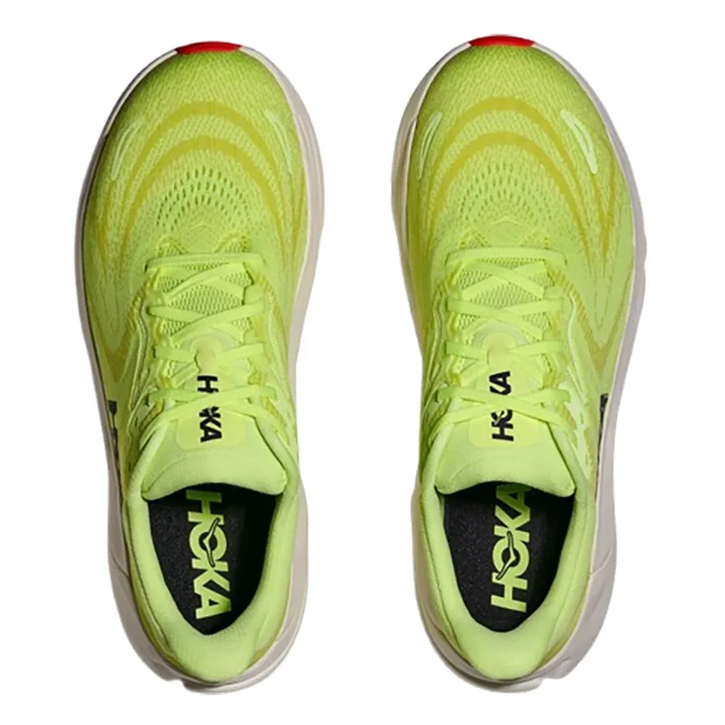 Hoka One One Men's Arahi 8 Neon Yuzu/Neon Flame-5