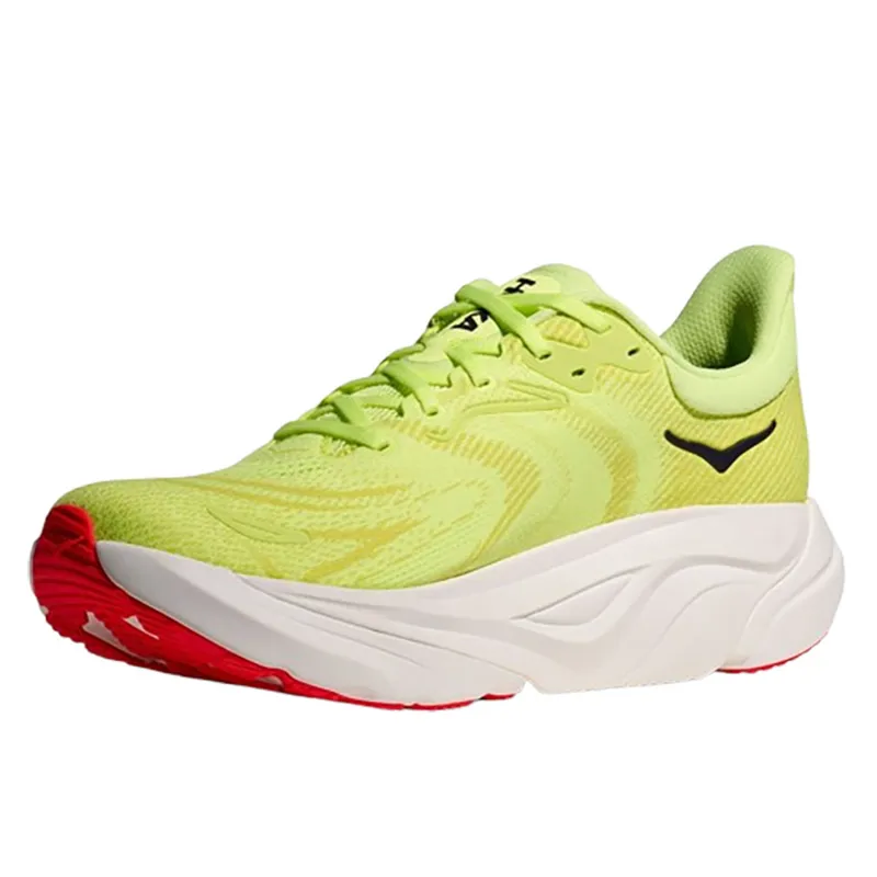 Hoka One One Men's Arahi 8 Neon Yuzu/Neon Flame-3