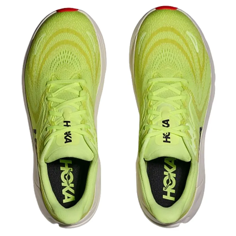 Hoka One One Men's Arahi 8 Wide Neon Yuzu/Yuzu Flame-6