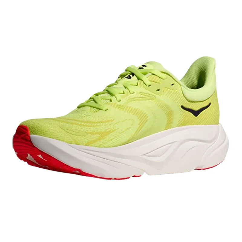 Hoka One One Men's Arahi 8 Wide Neon Yuzu/Yuzu Flame-3
