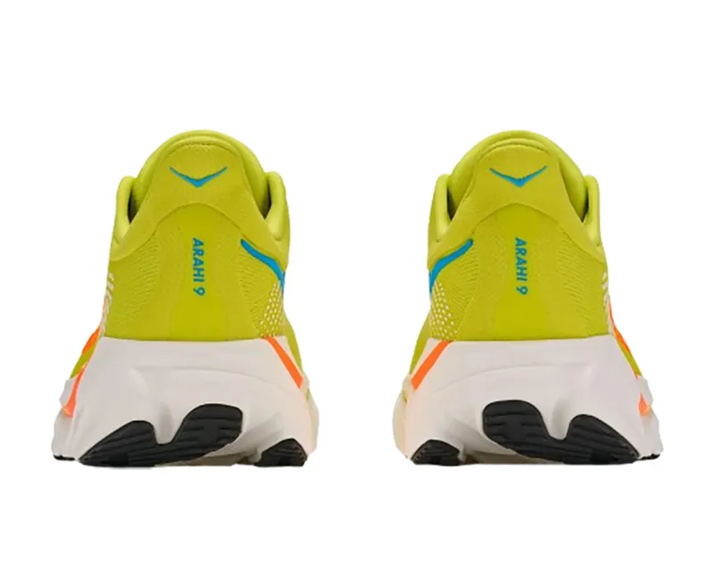 Hoka One One Men's Arahi 9 Wide Hoka Citrus/Neon Tangerine-5