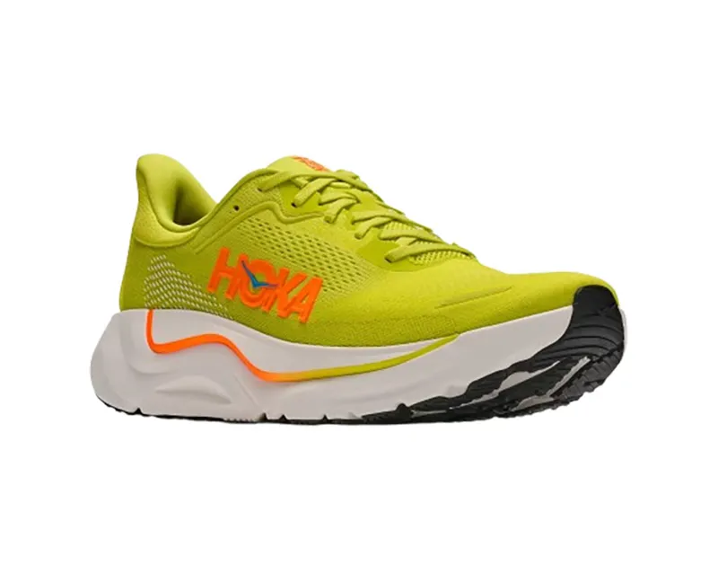 Hoka One One Men's Arahi 9 Wide Hoka Citrus/Neon Tangerine-2