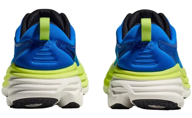 Hoka One One Men's Bondi 8 Electric Cobalt/Lettuce-5