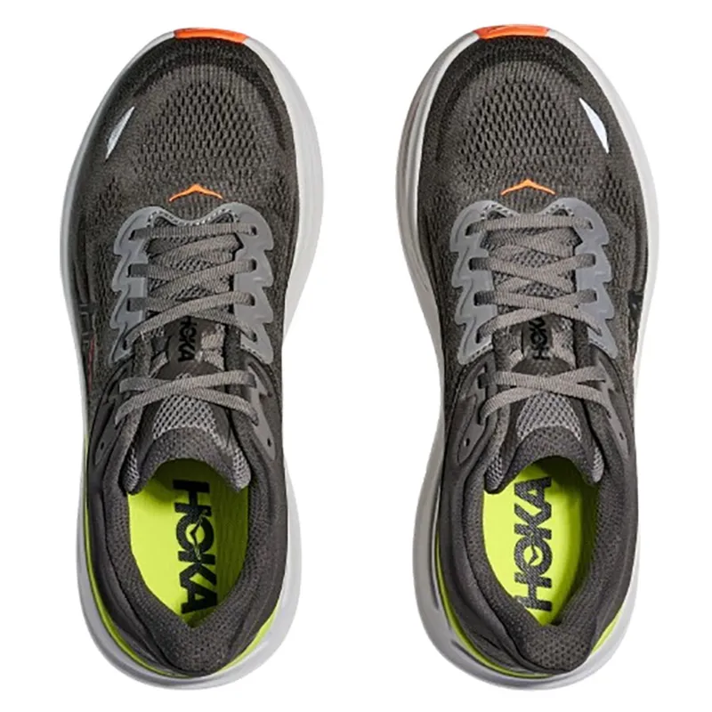Hoka One One Men's Bondi 9 Asphalt Grey/Gravel-6