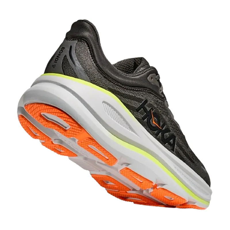 Hoka One One Men's Bondi 9 Asphalt Grey/Gravel-4