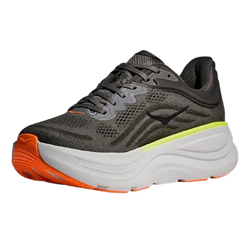 Hoka One One Men's Bondi 9 Asphalt Grey/Gravel-3