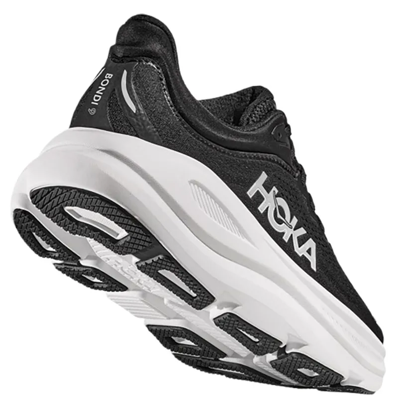 Hoka One One Men's Bondi 9 Black/White-4