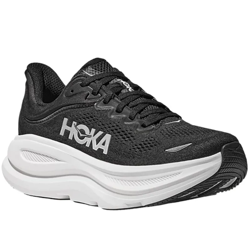 Hoka One One Men's Bondi 9 Black/White-2