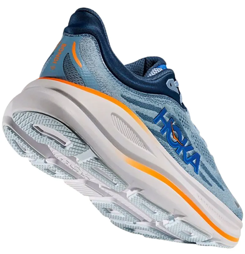 Hoka One One Men's Bondi 9 Drizzle/Downpour-4