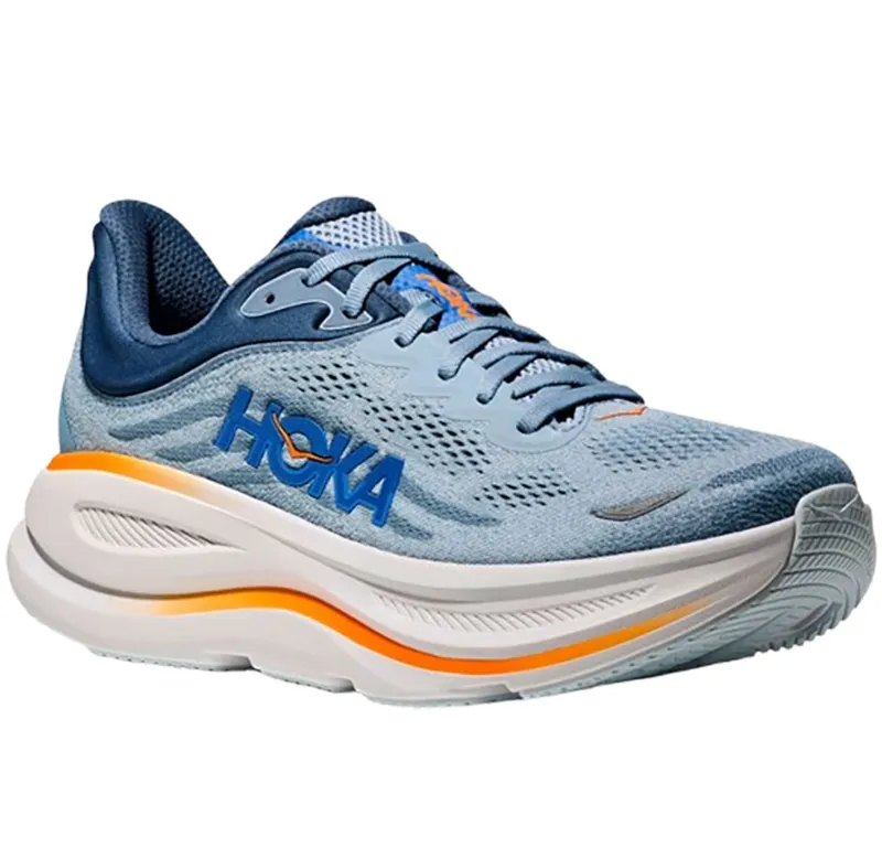 Hoka One One Men's Bondi 9 Drizzle/Downpour-2