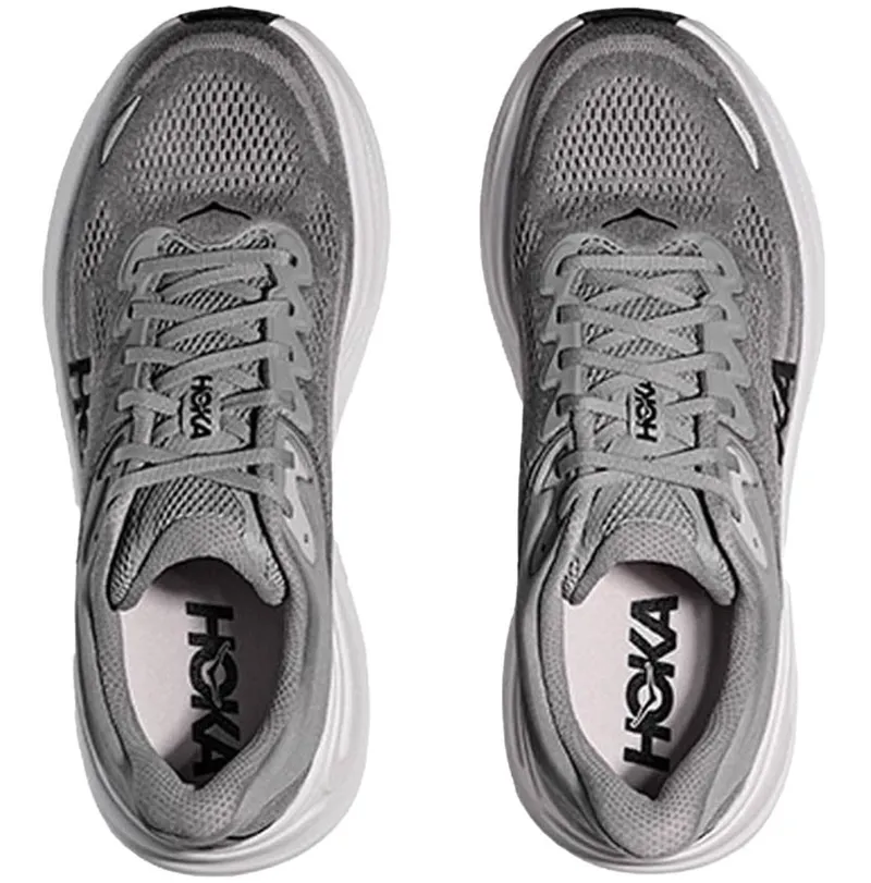 Hoka One One Men's Bondi 9 Galactic Grey/Stellar Grey-6