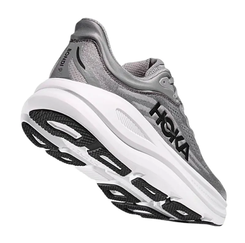 Hoka One One Men's Bondi 9 Galactic Grey/Stellar Grey-4