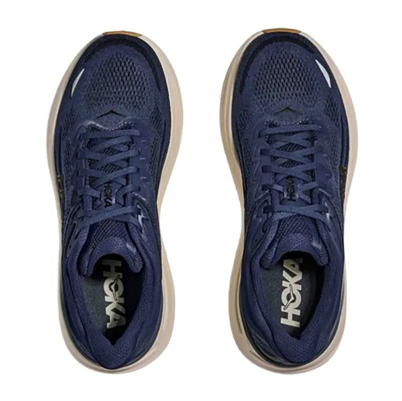 Hoka One One Men's Bondi 9 Midnight Blue/Varsity Navy-6