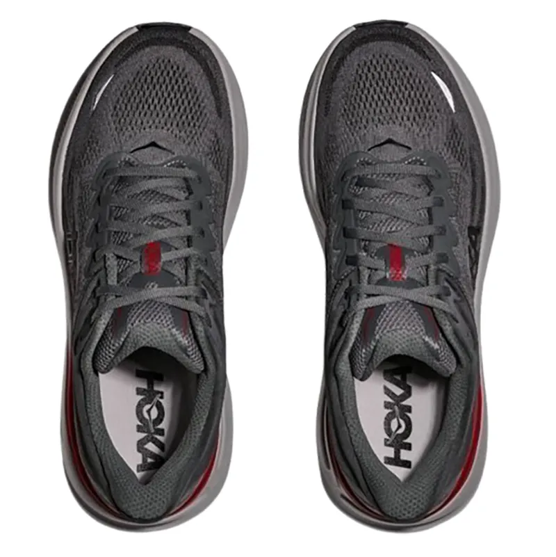 Hoka One One Men's Bondi 9 Satellite Grey/Outer Orbit-6