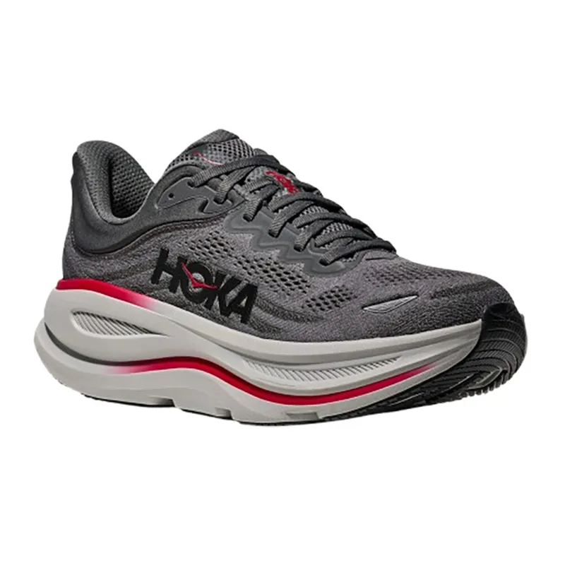Hoka One One Men's Bondi 9 Satellite Grey/Outer Orbit-2