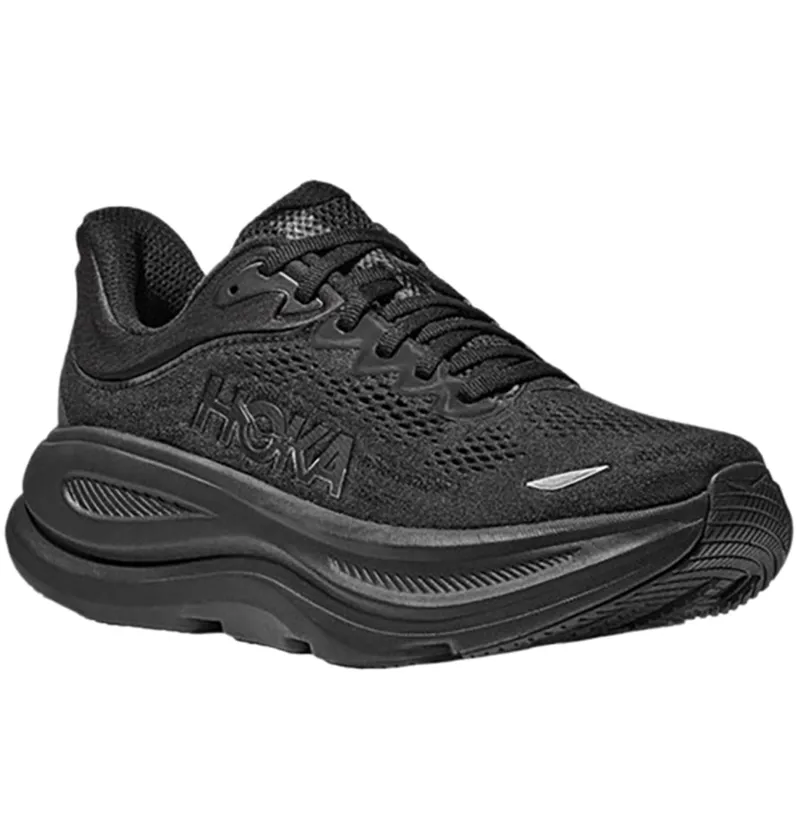 Hoka One One Men's Bondi 9 WIDE - Black/Black-2