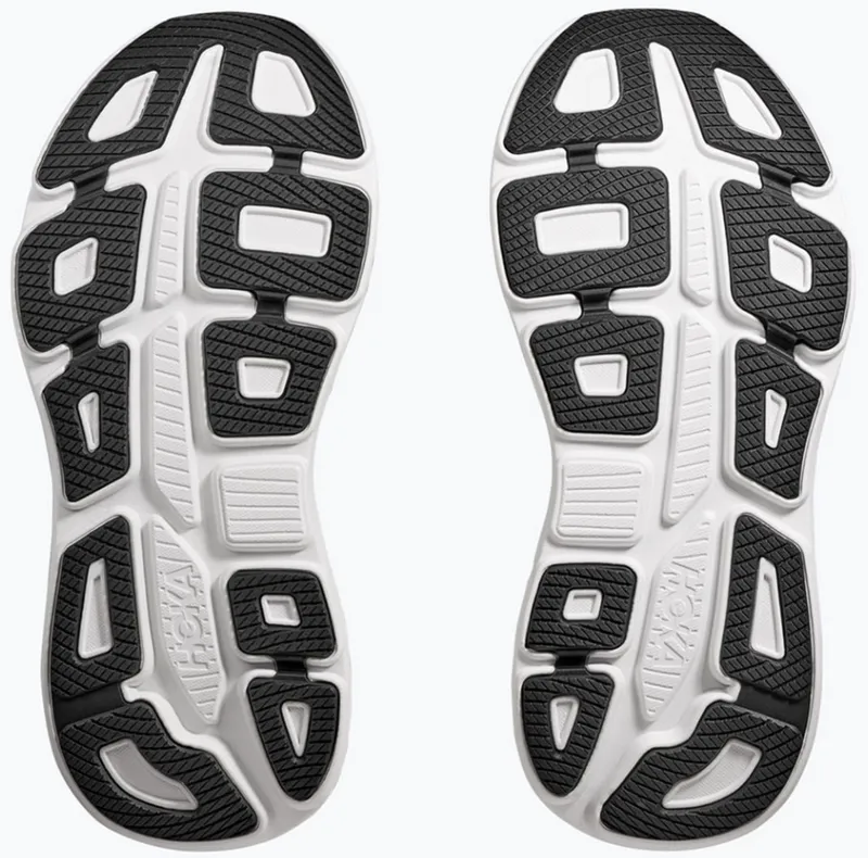 Hoka One One Men's Bondi 9 WIDE - Black/White-7