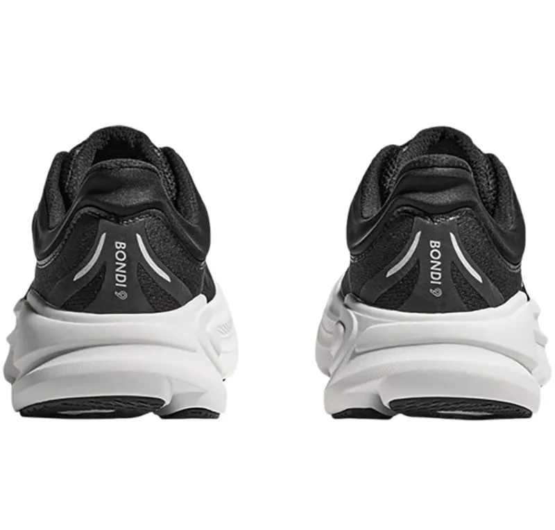 Hoka One One Men's Bondi 9 WIDE - Black/White-5