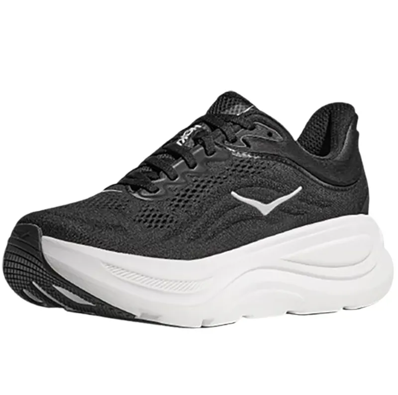 Hoka One One Men's Bondi 9 WIDE - Black/White-3
