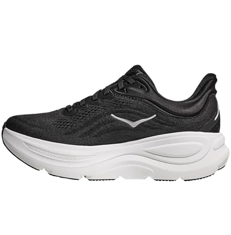 Hoka One One Men's Bondi 9 WIDE - Black/White-1