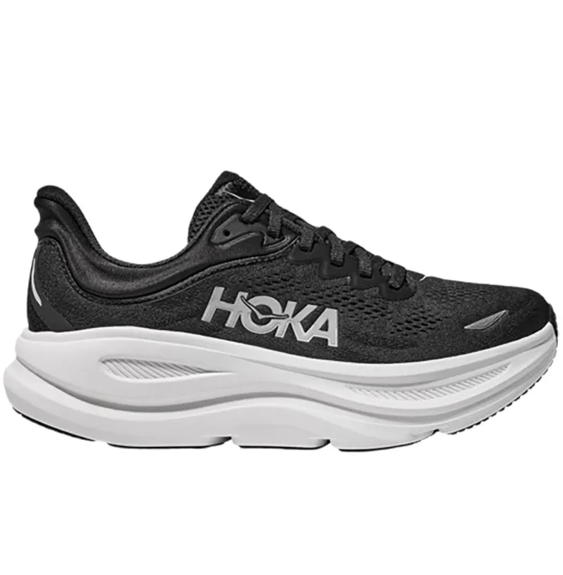 Hoka One One Men's Bondi 9 WIDE - Black/White