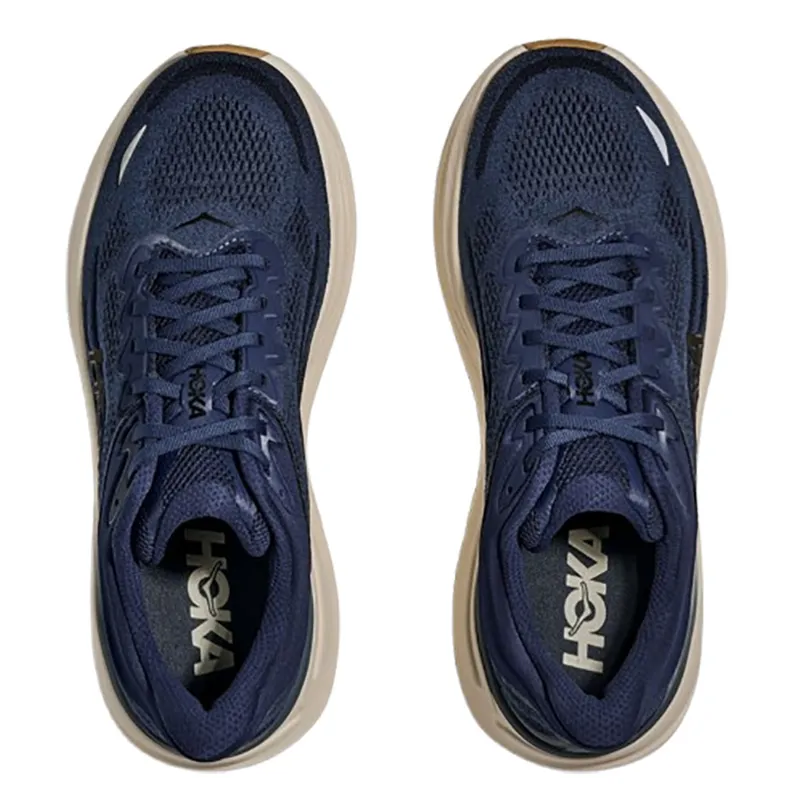 Hoka One One Men's Bondi 9 Wide Midnight Blue/Varsity Navy-6