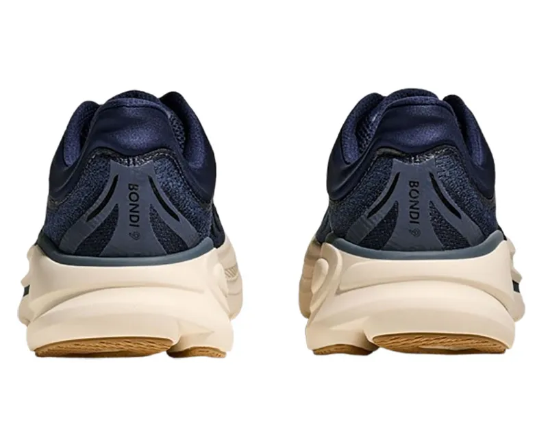 Hoka One One Men's Bondi 9 Wide Midnight Blue/Varsity Navy-5