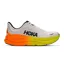 Hoka One One Men's Bondi 9 WIDE - White/Neon Tangerine