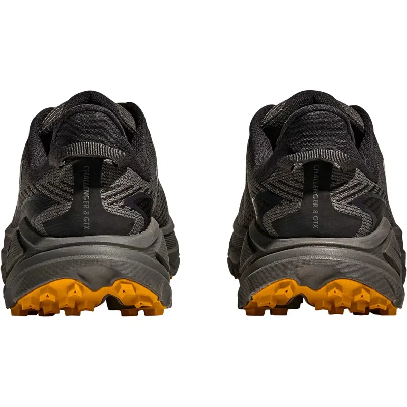 Hoka One One Men's Challenger 8 GTX Asphalt Grey/Varsity Yellow-5