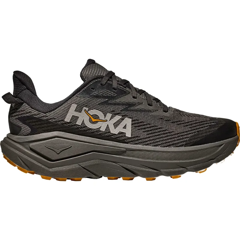 Hoka One One Men's Challenger 8 GTX Asphalt Grey/Varsity Yellow