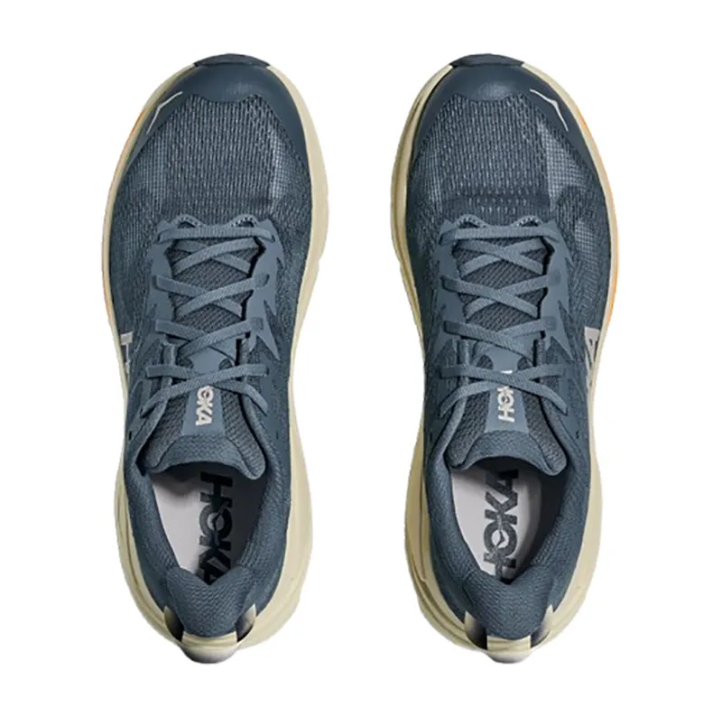 Hoka One One Men's Challenger 8 Wide Faded Navy/Pampas Grass-6