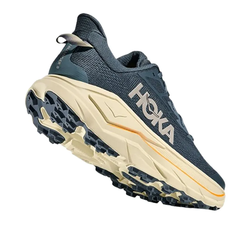 Hoka One One Men's Challenger 8 Wide Faded Navy/Pampas Grass-4