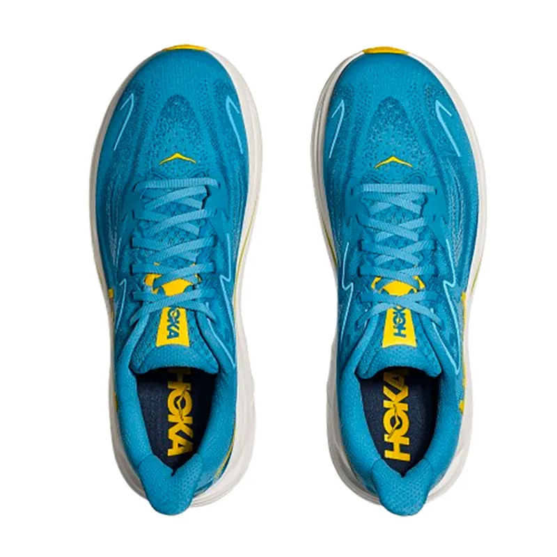 Hoka One One Men's Clifton 10 Alpine Blue/Foggy Night-6