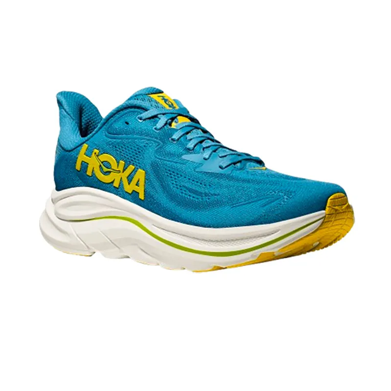 Hoka One One Men's Clifton 10 Alpine Blue/Foggy Night-2
