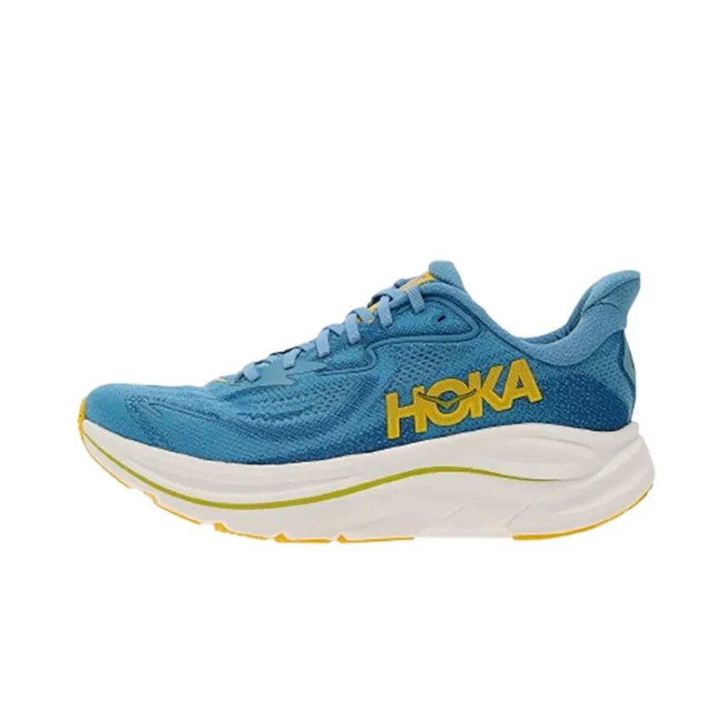 Hoka One One Men's Clifton 10 Alpine Blue/Foggy Night-1